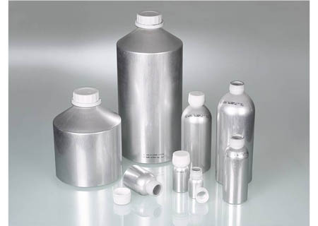 Aluminum bottle with tight lid