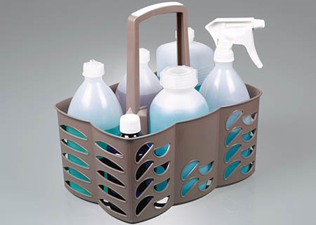 Carrying basket for bottles and cans