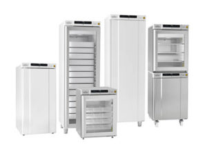 Lab fridge and lab freezer from Gram