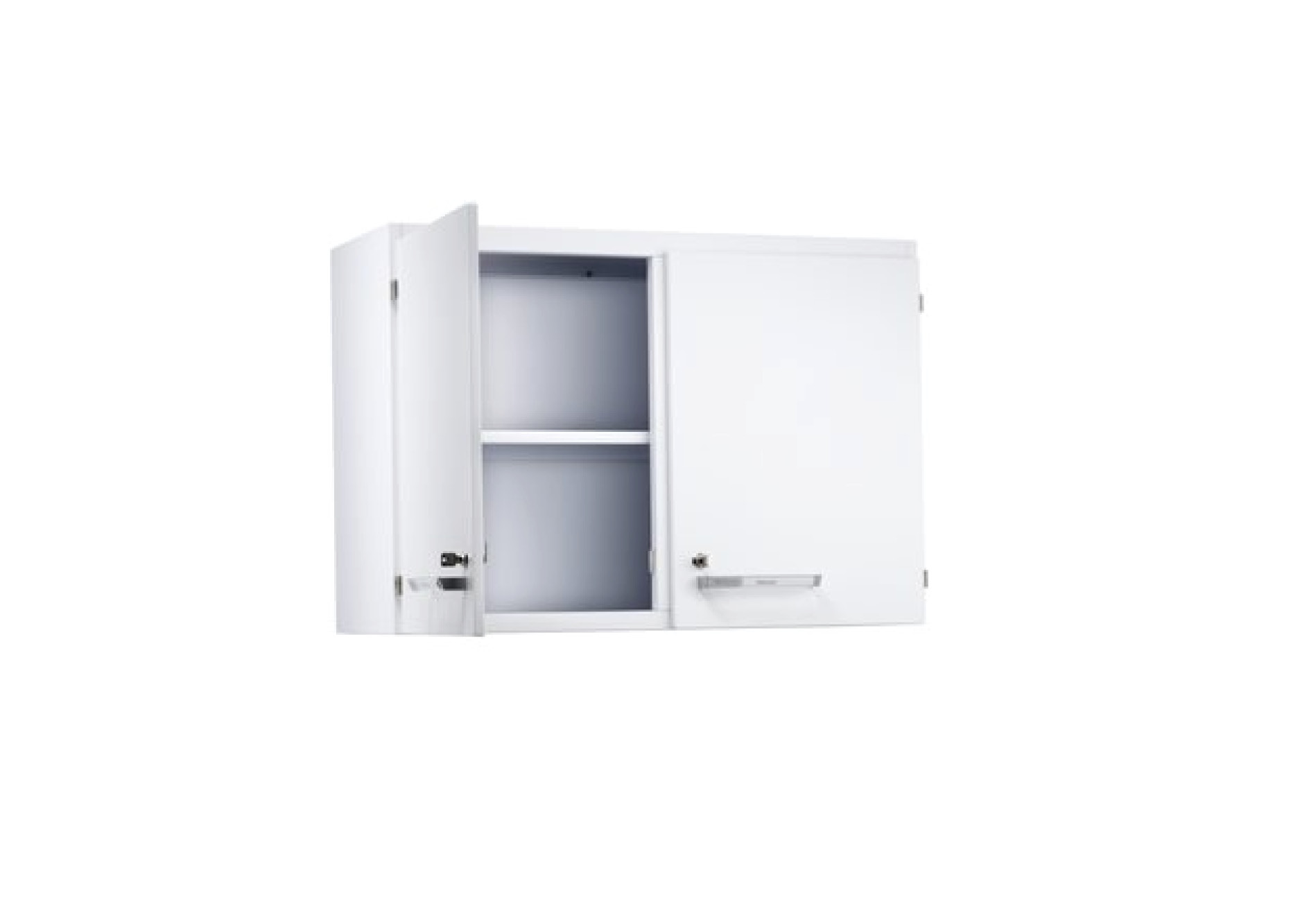 Wall-mounted and top-mounted cabinets