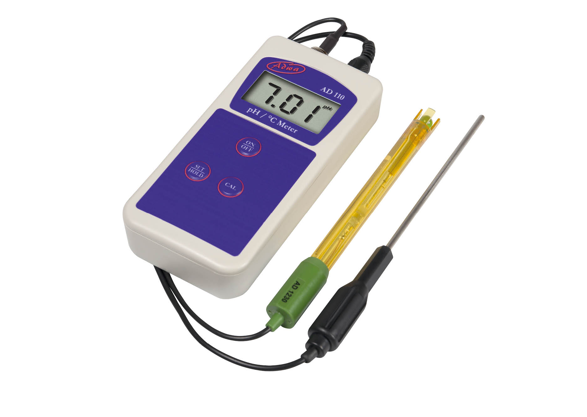 AD110 Standard Professional pH-TEMP Portable Meter