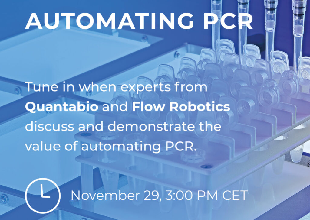 Webinar:  Automating PCR
